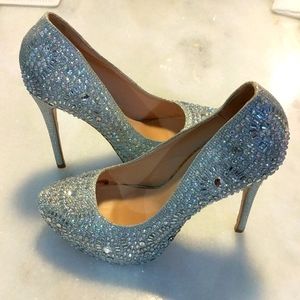 Prom Wedding Lauren Lorraine vanna 2 crystal pumps